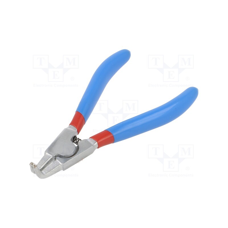 1 pcs x UNIOR - 621195 - Pliers, for circlip, external, 3÷10mm, Pliers len: 140mm, angular