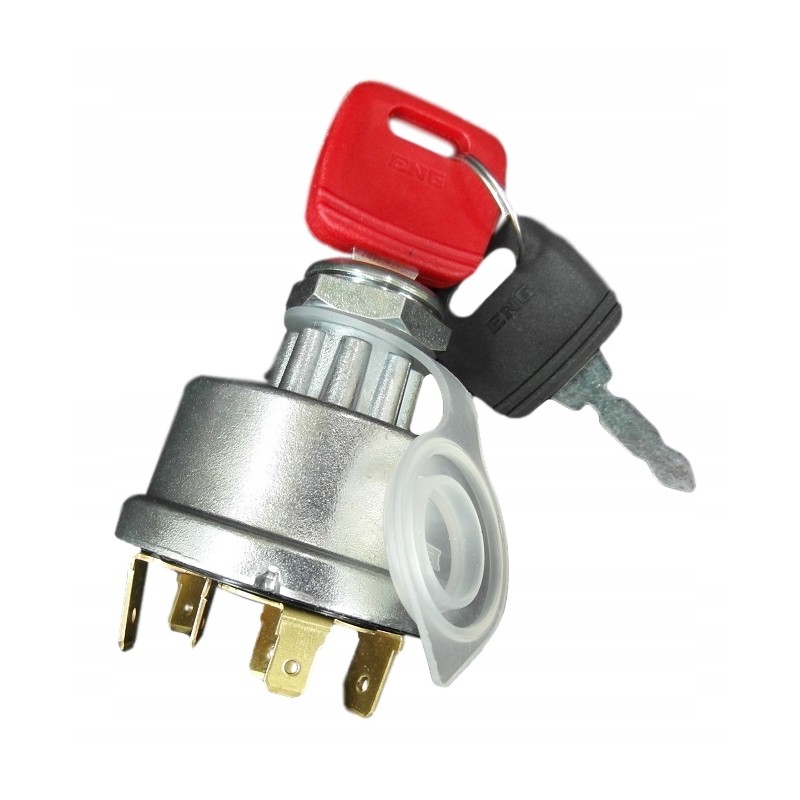 Ignition switch JCB Massey Ferguson 6pin