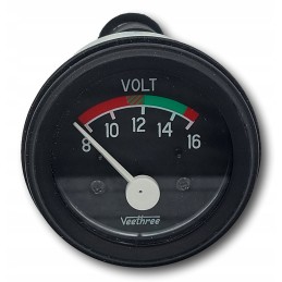 Analog voltage meter for a tractor