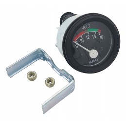 Analog voltage meter for a tractor