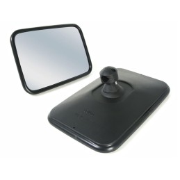 Universal mirror 310 x 215, clamp diameter 15 to diameter