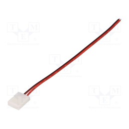 2 pcs x LUCKYLIGHT - 8MMXB-2 - Terminal, Connector: for LED stripes, PIN: 2, snap-on