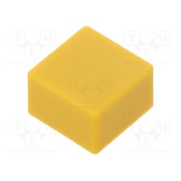 1 pcs x OMRON OCB - B321230 - Button, push-in, none, 5.5mm, -25÷70°C, square, yellow