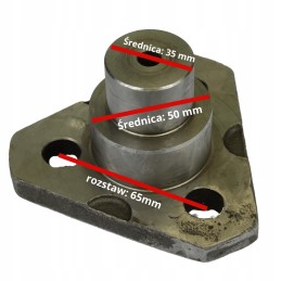 Top front stub pin for Volvo backhoe loader