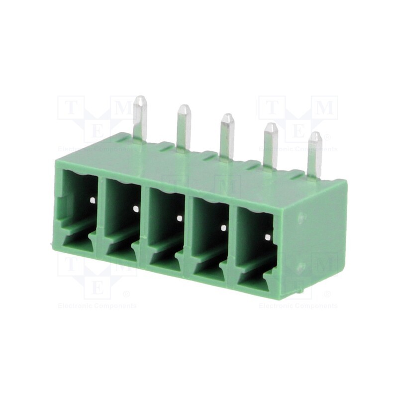 2 pcs x DEGSON ELECTRONICS - 15EDGRC-3.81-05P-14-00A(H) - Pluggable terminal block, 3.81mm, ways: 5, angled 90°, socket
