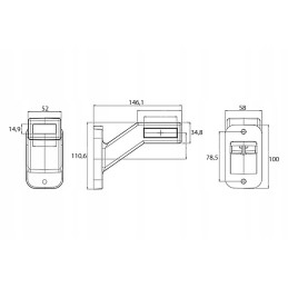 LED direction marker lamp was w168 11 2 1449l