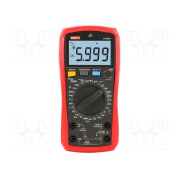 1 pcs x UNI-T - UT890D+ - Digital multimeter, LCD, (6000), VDC: 600mV,6V,60V,600V,1kV