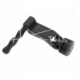 Small, universal tilt window handle