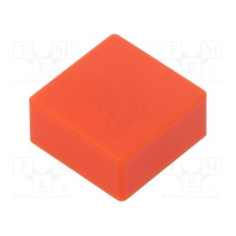 1 pcs x OMRON OCB - B321320 - Button, push-in, none, 5.5mm, -25÷70°C, square, orange