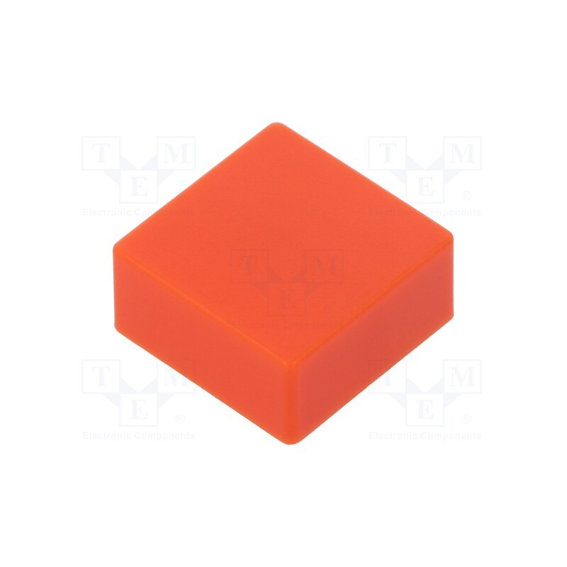 1 pcs x OMRON OCB - B321320 - Button, push-in, none, 5.5mm, -25÷70°C, square, orange
