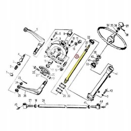 Steering shaft c 330 50016031