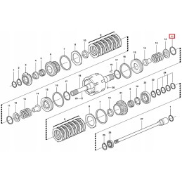 Clutch basket locker volvo bl60 70 71 11709088