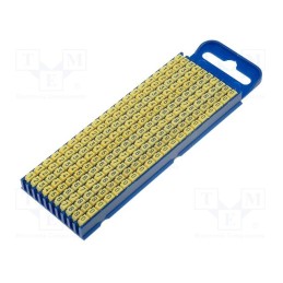 200 pcs x HELLERMANNTYTON - 561-02101 - Markers, Marking: 0, 1, 2, 3, 4, 5, 6, 7, 8, 9, 2.8÷3.8mm, WIC