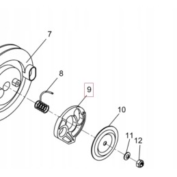 Starter pawl wm80 5000047998 0047998