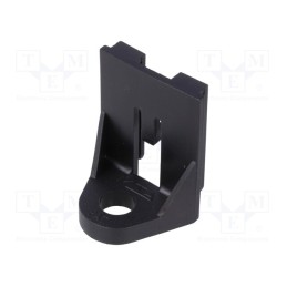 2 pcs x MTA - 300690 - Holder, screw,push-in, Body: black, Mat: polyamide,polyamide 66