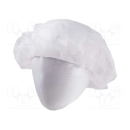 1 pcg x STATICTEC - STC1160 - Hair nets, ESD, 100pcs, Features: disposable, white