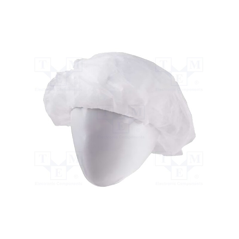1 pcg x STATICTEC - STC1160 - Hair nets, ESD, 100pcs, Features: disposable, white