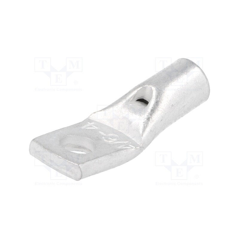 2 pcs x OUNEVA - VA01-0032 PK64 - Tip: ring tube, M4, 6mm2, crimped, for cable, tinned, L: 23mm, copper