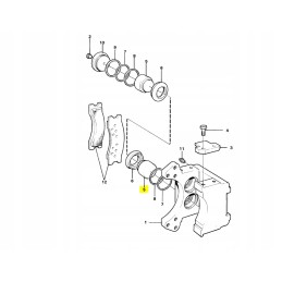 Brake piston for Volvo loader dump truck