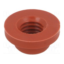 2 pcs x MTA - 300458 - Gasket, red, silicone