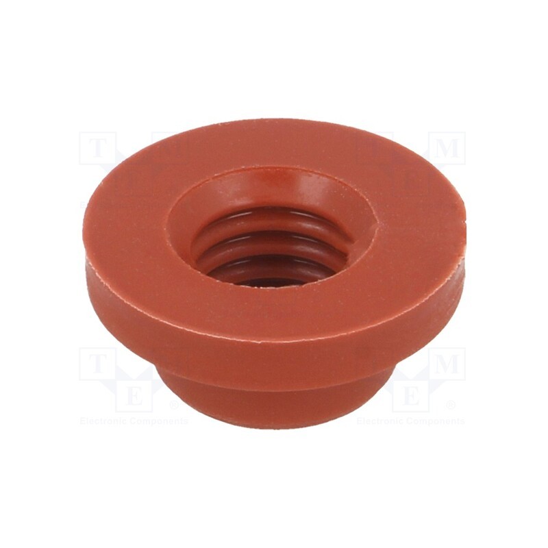 2 pcs x MTA - 300458 - Gasket, red, silicone