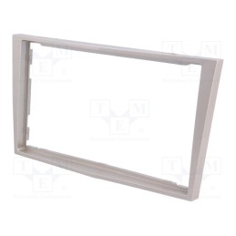 1 pcs x PER.PIC. - MA60006.3/T - Radio frame, Opel, 2 DIN, beige