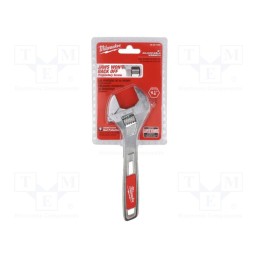 1 pcs x Milwaukee - 48227408 - Wrench, adjustable, 200mm, Max jaw capacity: 30mm