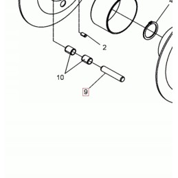 DPU clutch pin 5000058539 0058539