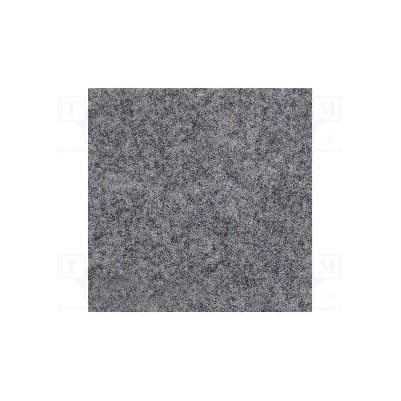 1 pcs x BASSER - TKPOPIEL MEL - Upholstery cloth, Dim: 1500x700mm, Thk: 3mm, light gray melange