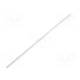 1 pcs x 3M - 7000099212 - Heat shrink sleeve, thin walled, 3: 1, 1.5mm, L: 1m, transparent