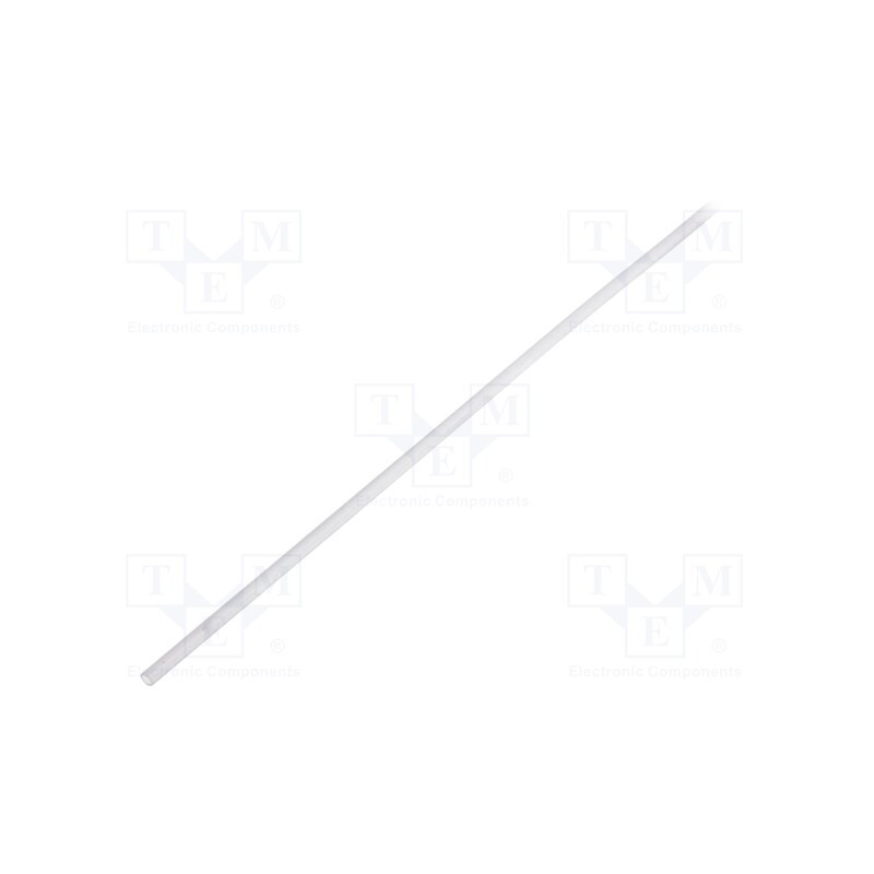 1 pcs x 3M - 7000099212 - Heat shrink sleeve, thin walled, 3: 1, 1.5mm, L: 1m, transparent
