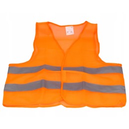 Orange warning vest
