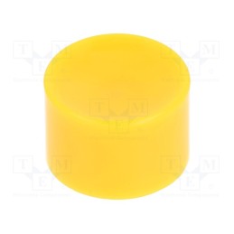 1 pcs x KNITTER-SWITCH - KM 608 - Button, Illumin: none, Body: yellow, MPA