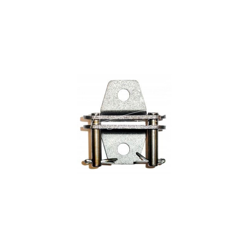 Clip with Claas ears, pin 6, 9mm link