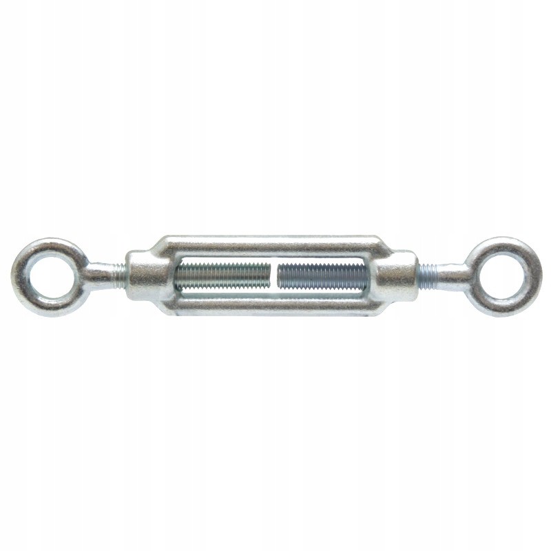 Turnbuckle, galvanized, eyelet, M5x60 mm