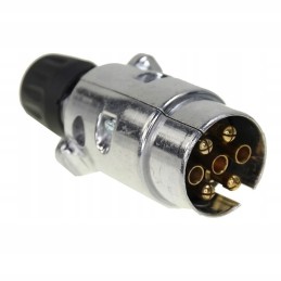 7-pole metal electrical plug