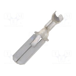 2 pcs x TE Connectivity - 160451-2 - Terminal: flat, 6.3mm, 0.8mm, male, 0.8÷2.1mm2, crimped, for cable