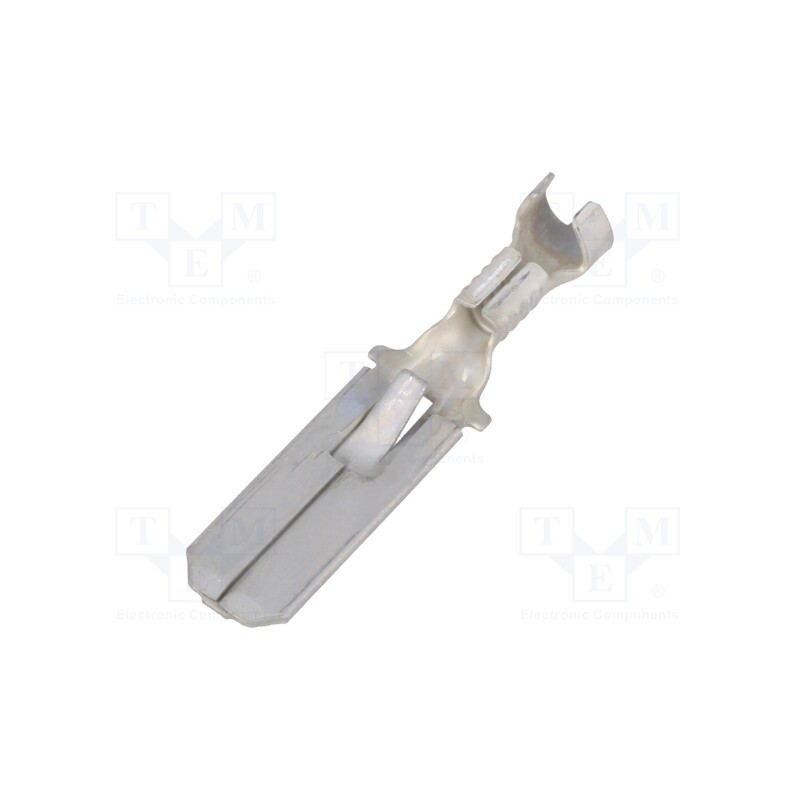 2 pcs x TE Connectivity - 160451-2 - Terminal: flat, 6.3mm, 0.8mm, male, 0.8÷2.1mm2, crimped, for cable