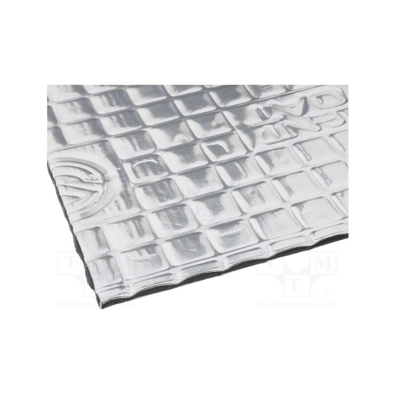 1 pcs x SILENT COAT - SC-M2 - Damping mat, aluminium foil,butyl rubber, 375x250x2mm