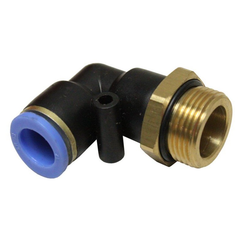 Tekalan quick connector, straight thread M22x1 5 12mm