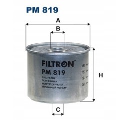 Fuel filter filtron PM819