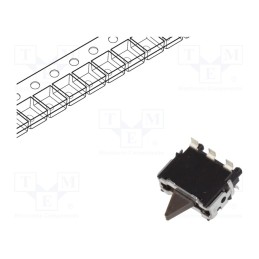 1 pcs x PANASONIC - ESE24MV1T - Switch: detecting, Pos: 3, SPDT, 0.01A/5VDC, 500mΩ, vertical, 0.35N