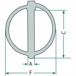 Snap pin set 20023258 100