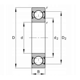 6201 c tvh c3 fag 12x32x10 mm