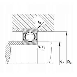 6201 c tvh c3 fag 12x32x10 mm