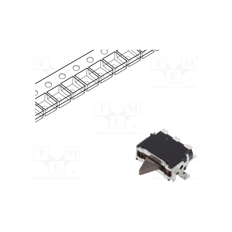 1 pcs x PANASONIC - ESE24MH1T - Switch: detecting, Pos: 3, SPDT, 0.01A/5VDC, 500mΩ, horizontal, 3mm