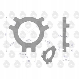 Clutch release ring c 328 or ursus