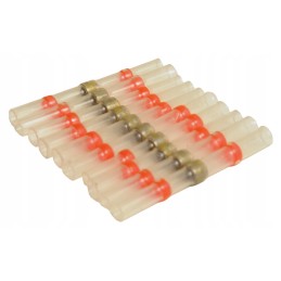 Heat shrink insulated solder connector red agripak