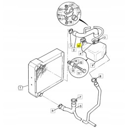 JCB 3CX 4CX expansion tank cap