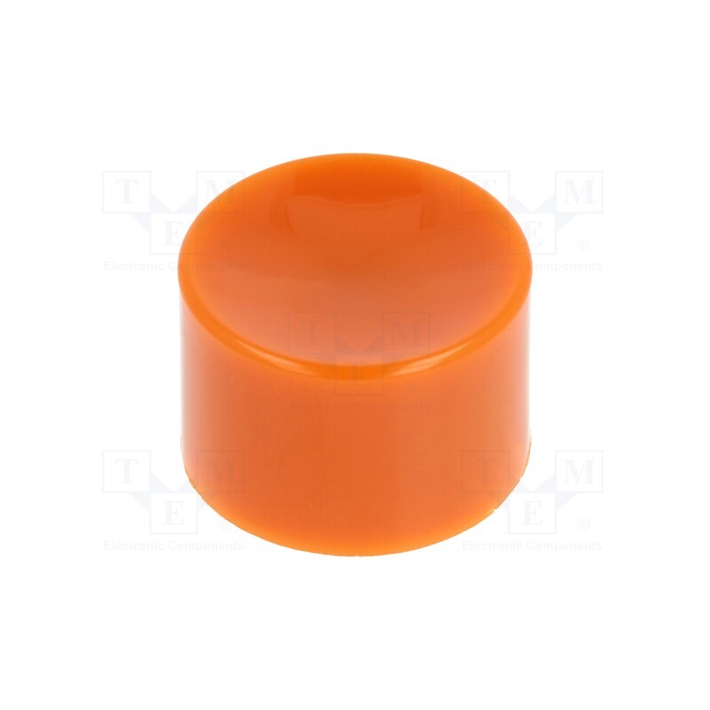 1 pcs x KNITTER-SWITCH - KM 603 - Button, Illumin: none, Body: orange, MPA